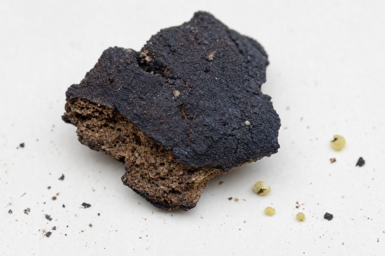 The burnt flatbread — Lindow Man's last meal