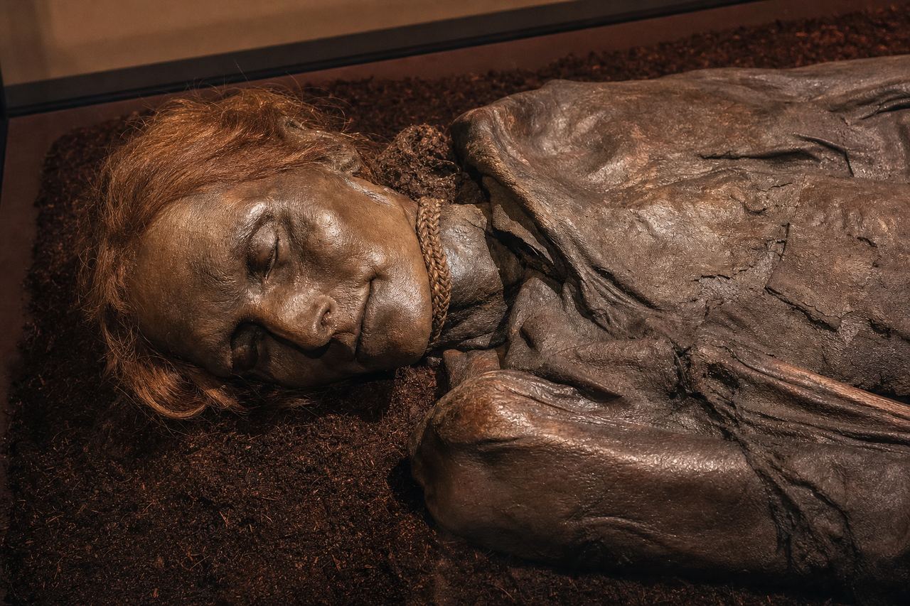 The Yde Girl in the Drents Museum
