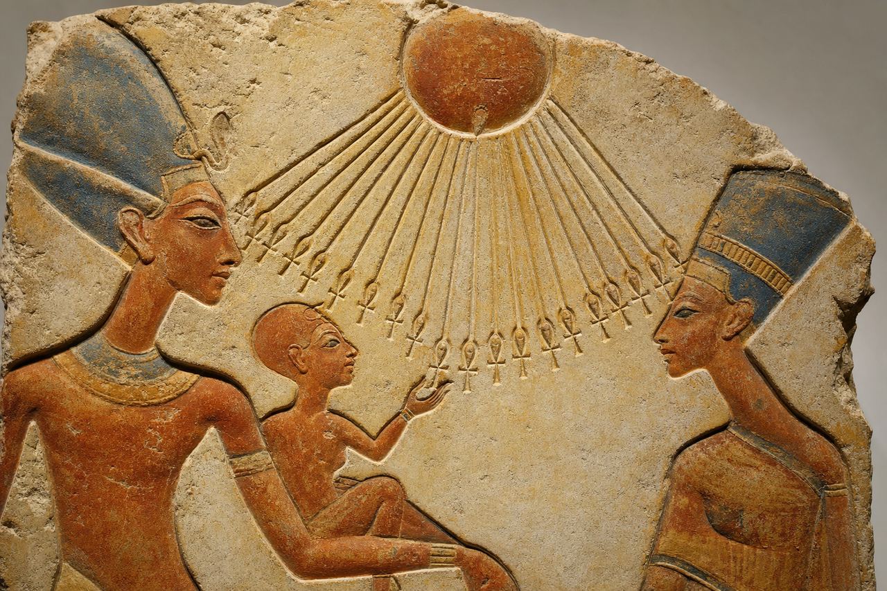The Amarna solar disk relief
