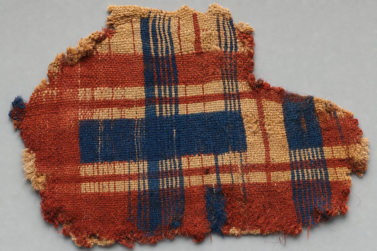 Bronze Age plaid textiles — 3,000 years old